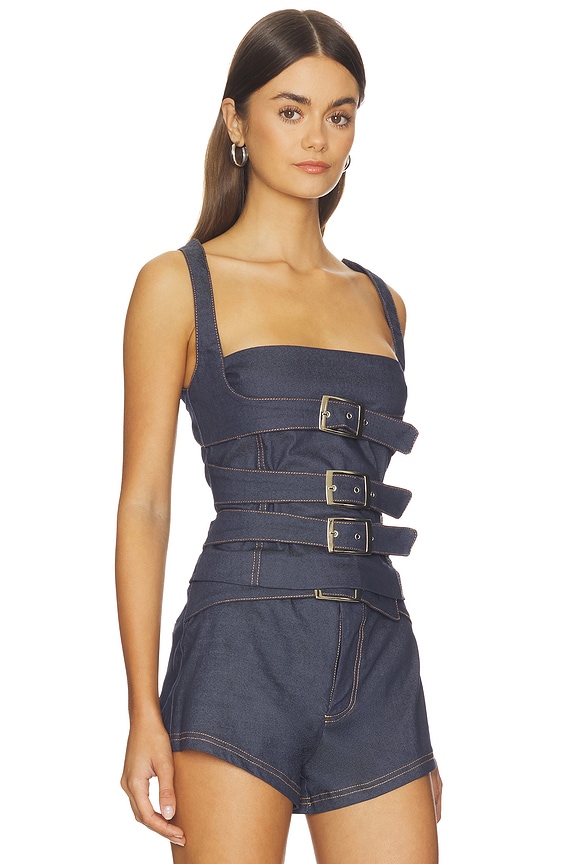 view 2 of 4 Cindy Top in Indigo