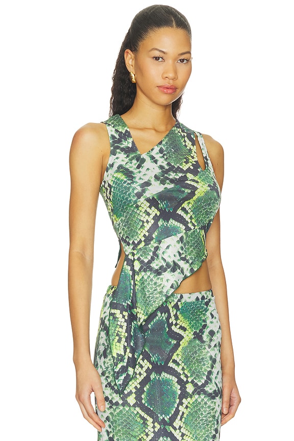 view 2 of 5 Christina Top in Snake