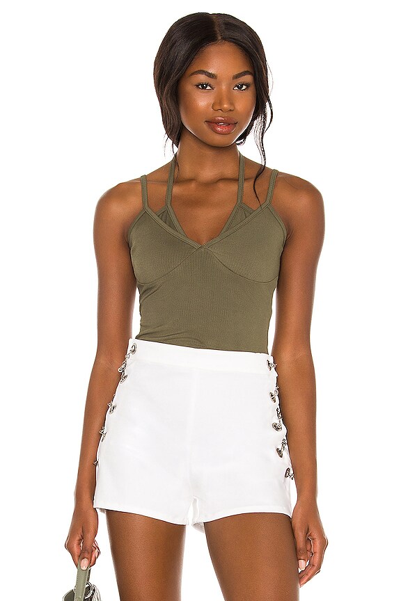 view 2 of 5 Seeka Top in Khaki