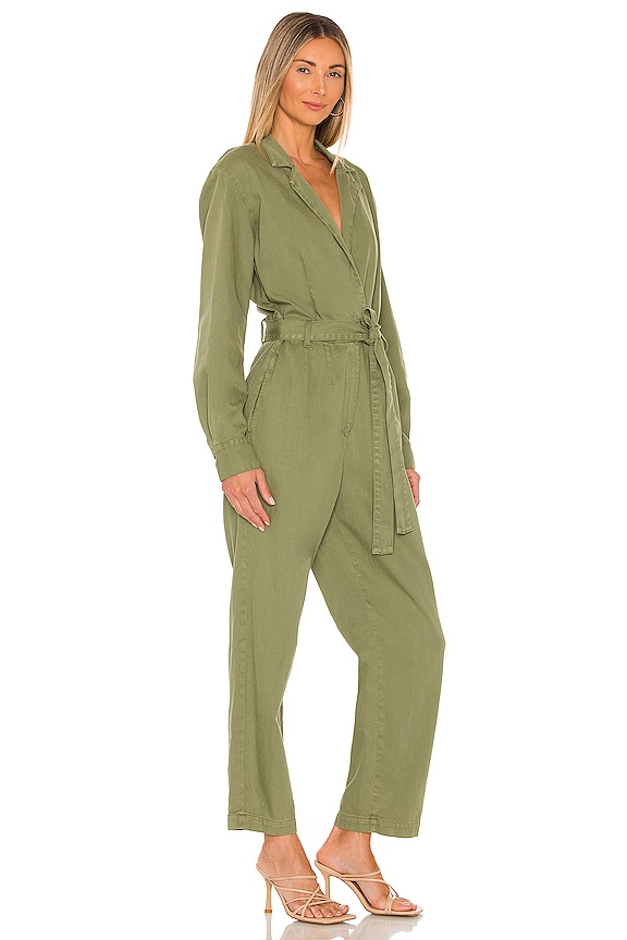 view 2 of 3 Hendrix Jumpsuit in Green Mile