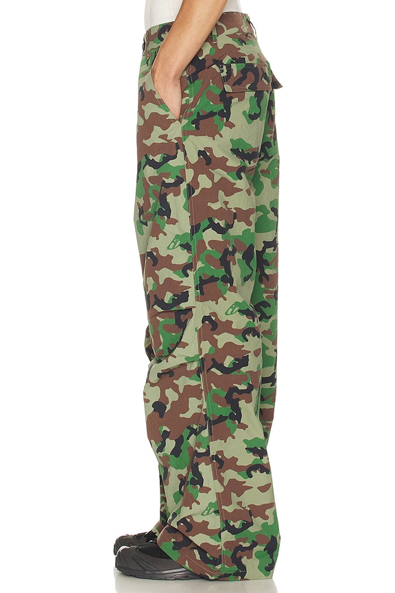 view 2 of 5 Ripstop Camo Pants in Camo Green