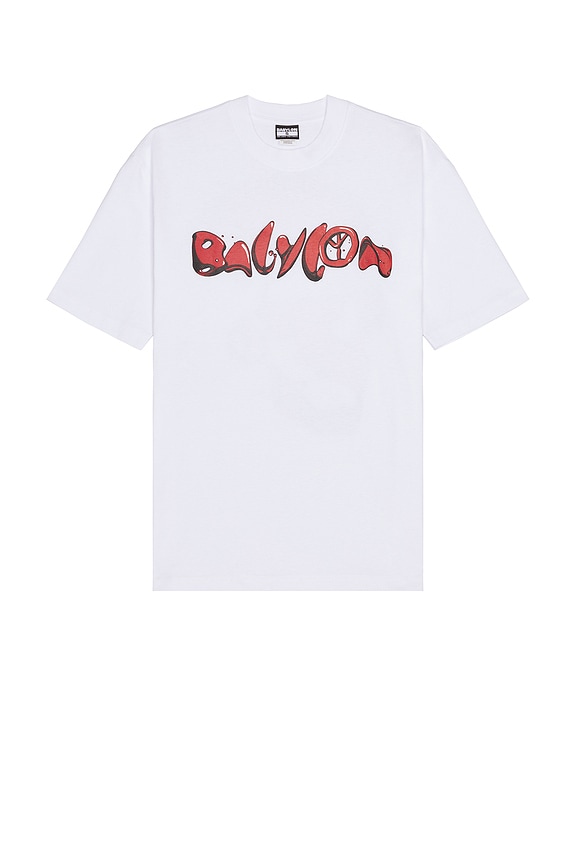 view 2 of 4 Blood Tee in White