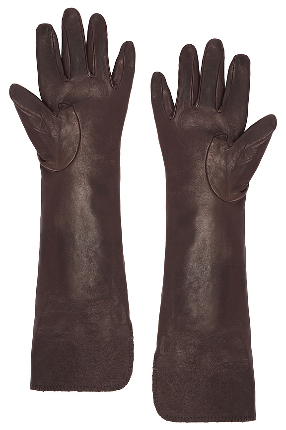 view 2 of 2 Gemi Gloves in Warm Brown
