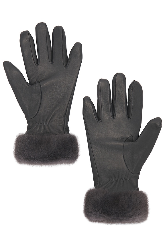 view 2 of 2 Genna Gloves in Brushed Grey