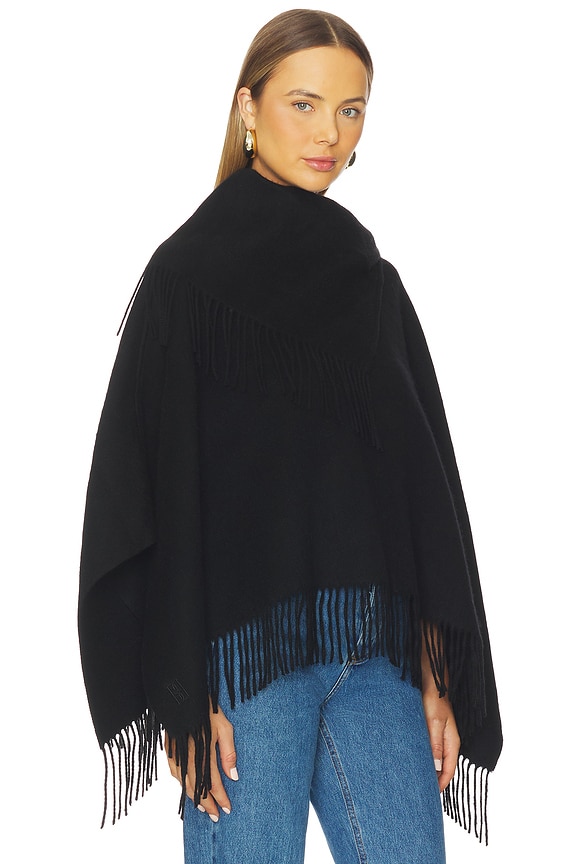 view 2 of 4 Turtma Poncho in Black
