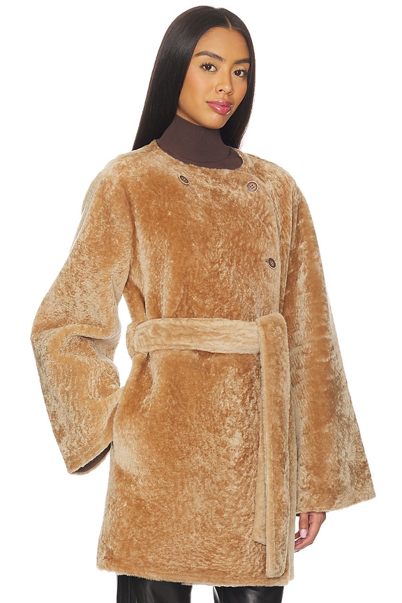 view 2 of 4 ABRIGO SANNIE in Brown Sugar