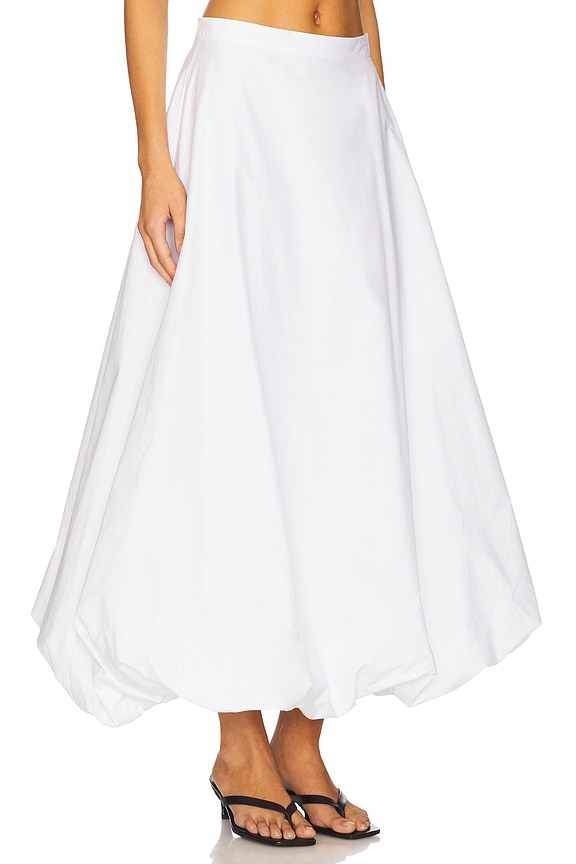 view 2 of 6 Aubrey Skirt in Pure White