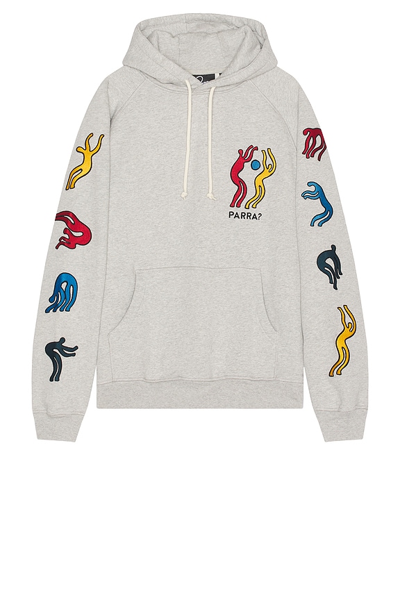 view 1 of 5 La Chambre Nuit Hooded Sweatshirt in Heather Grey