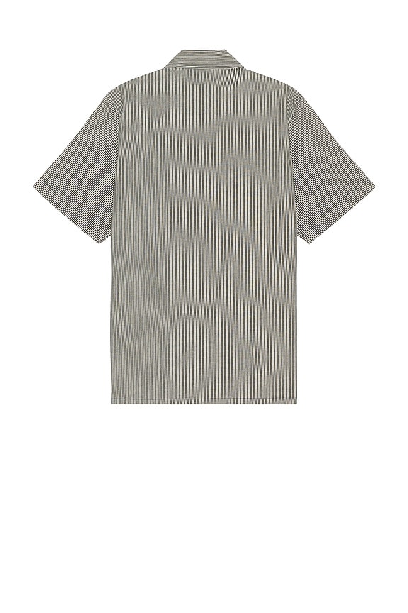 view 2 of 5 Work Later Short Sleeve Shirt in Blue