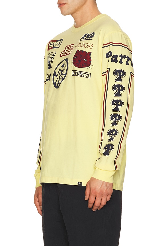 view 2 of 5 Never Sinister Long Sleeve T-Shirt in Yellow