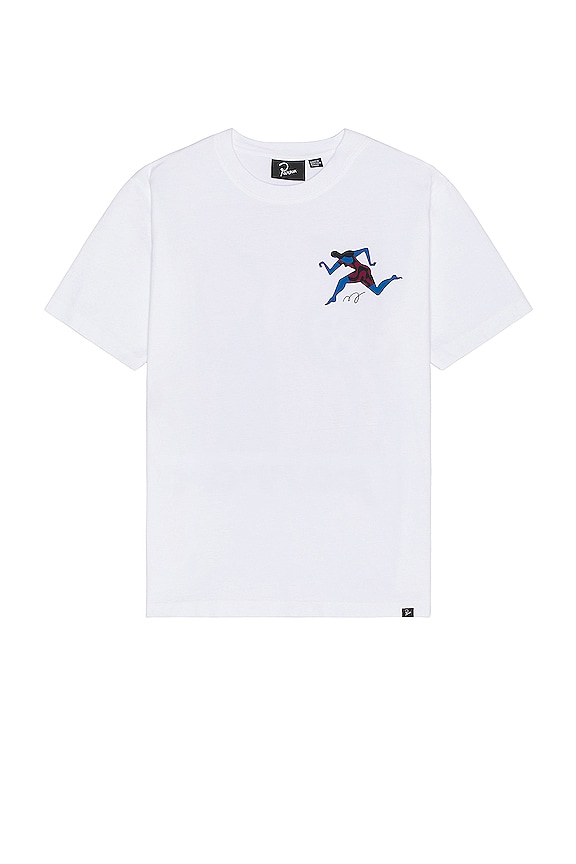 view 2 of 4 No Parking T-shirt in White