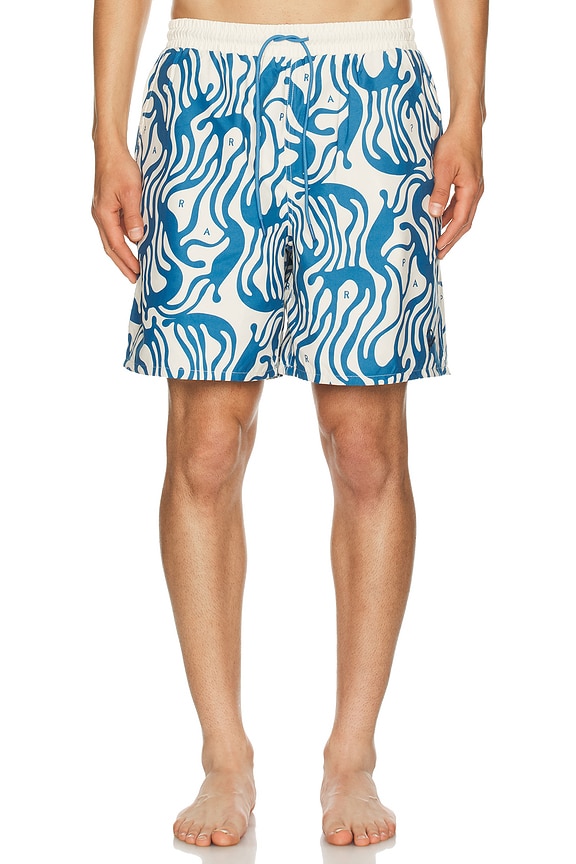 view 5 of 6 The Blob Swim Shorts in Blue