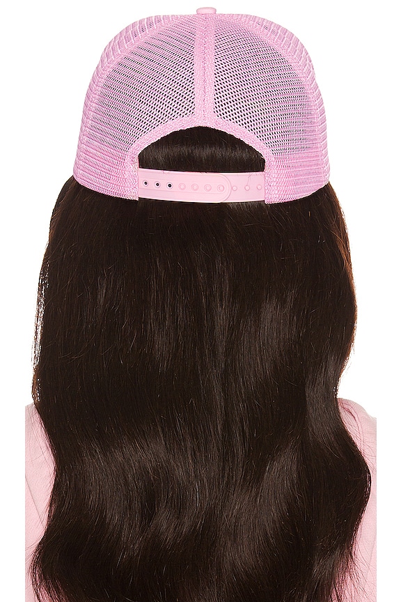 view 2 of 3 Positive State Trucker Hat in Baby Pink