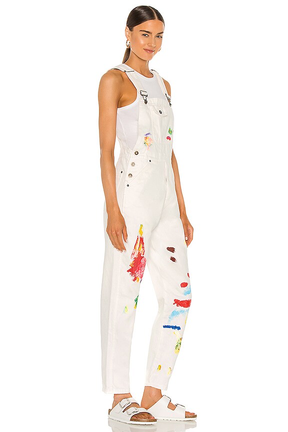 view 2 of 3 x Dessie Jackson Studio Overalls in White