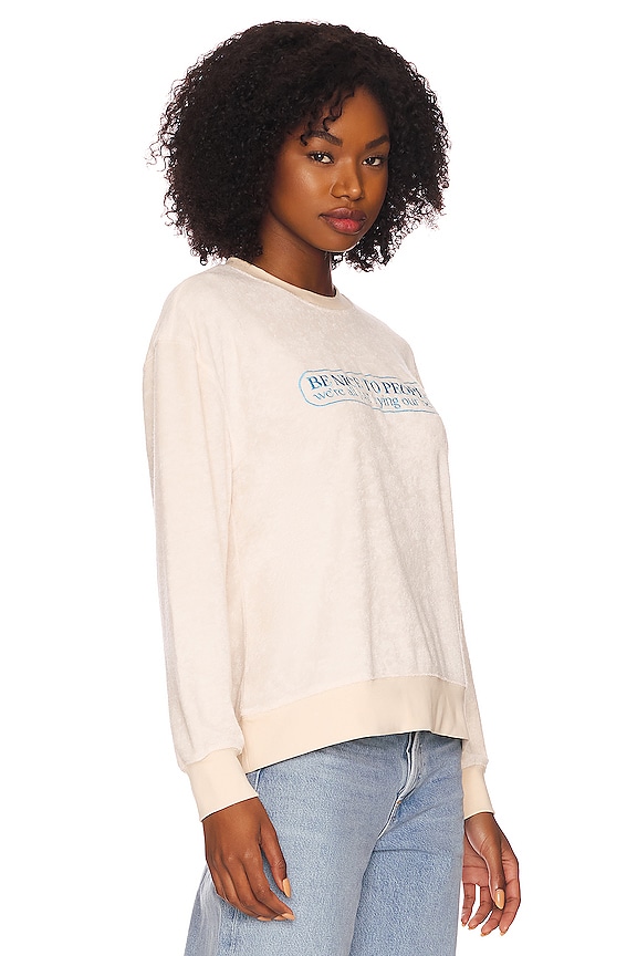 view 2 of 4 BE NICE クルーネックスウェットシャツ in Cream