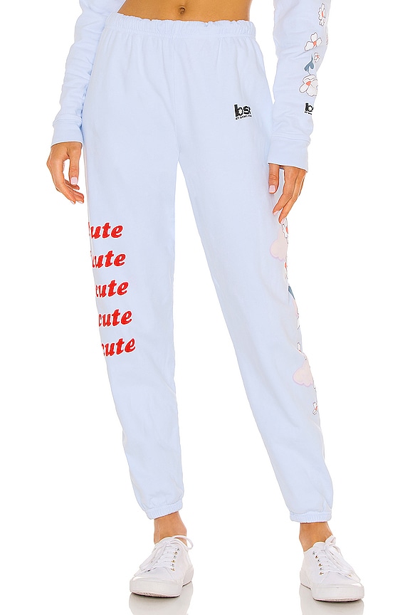 view 1 of 5 Felt Cute Sweatpants in Blue