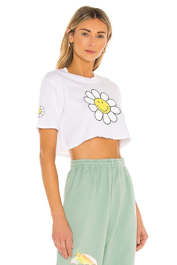 view 2 of 5 Chill Baby Crop Tee in White