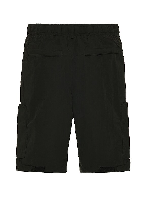 view 2 of 5 Side Pockets Track Shorts in Black