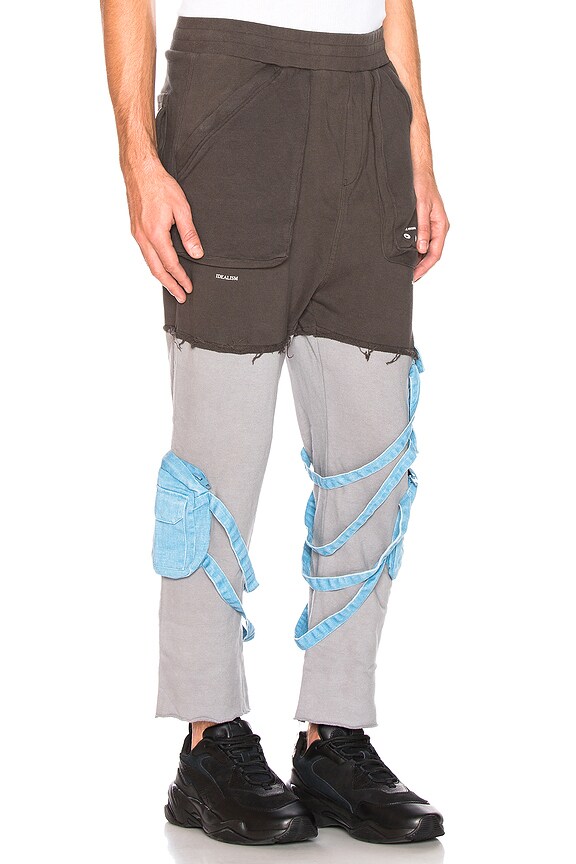 view 2 of 5 PANTALÓN DEPORTIVO LEG BAG in Black & Grey