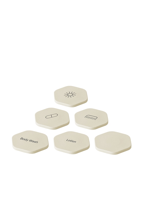 view 1 of 2 Set Of 6 Tiles in Sand