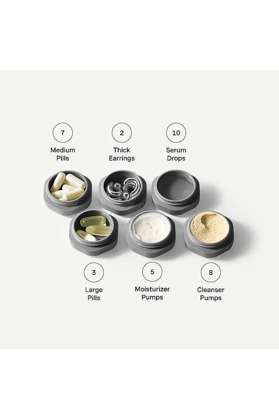 view 2 of 3 The Daily Essentials Small Trio in Charcoal