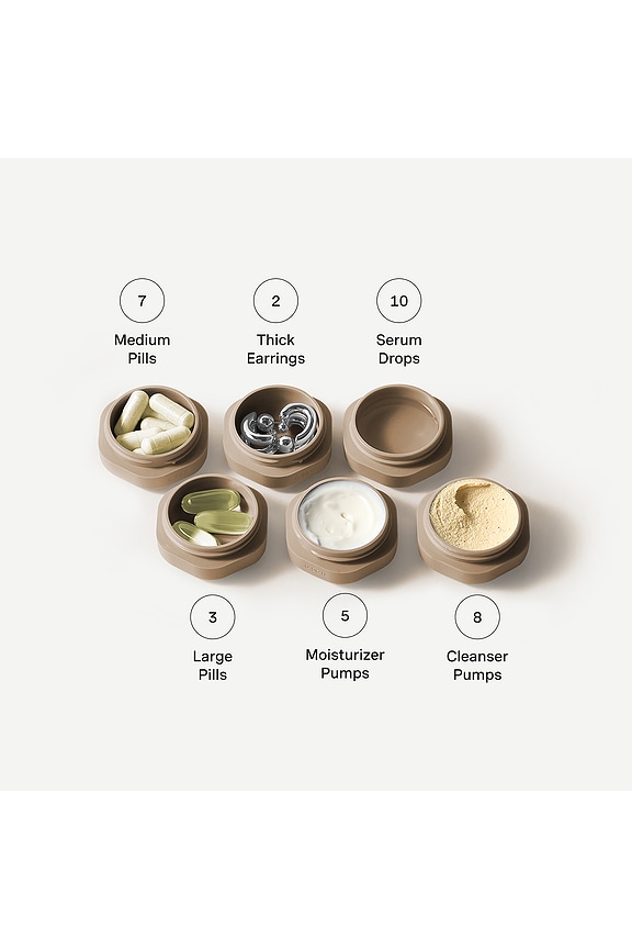 view 2 of 3 The Daily Essentials Small Trio in Mocha