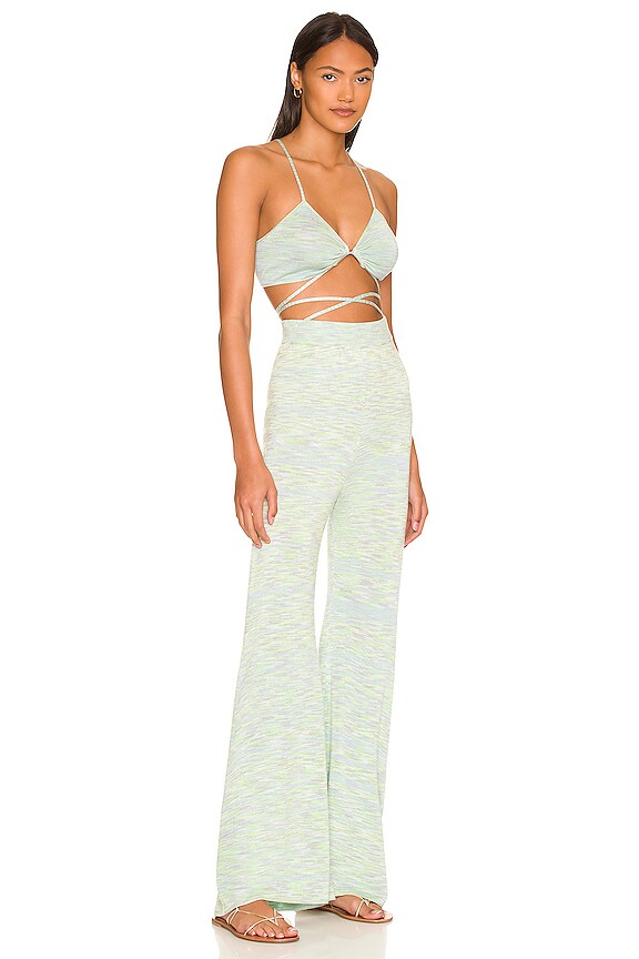 view 2 of 3 CONJUNTO MELANIE in Perfectly Pale, Basil, & Glacier Lake