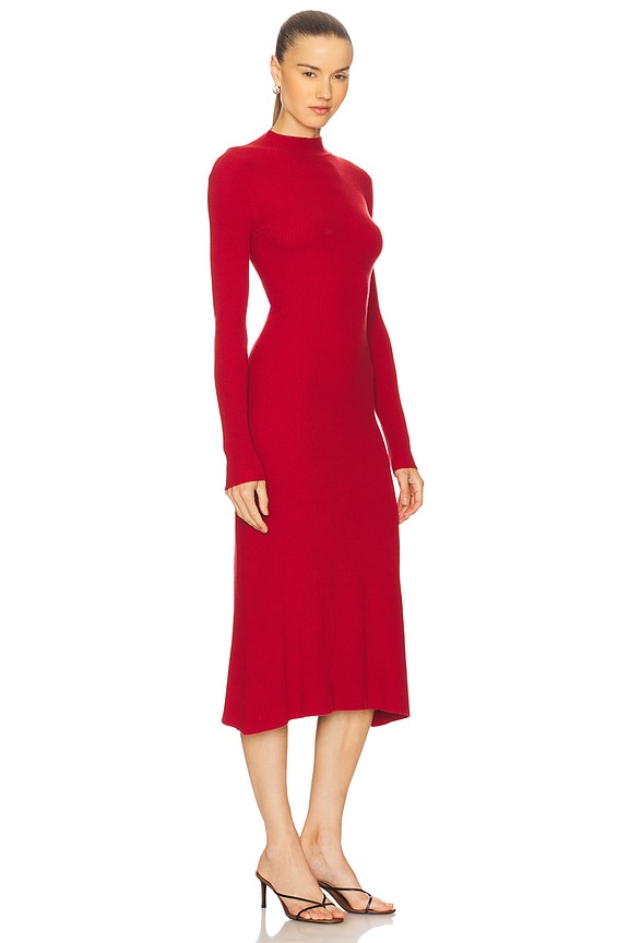 view 2 of 3 Leesa Midi Dress in Scarlett