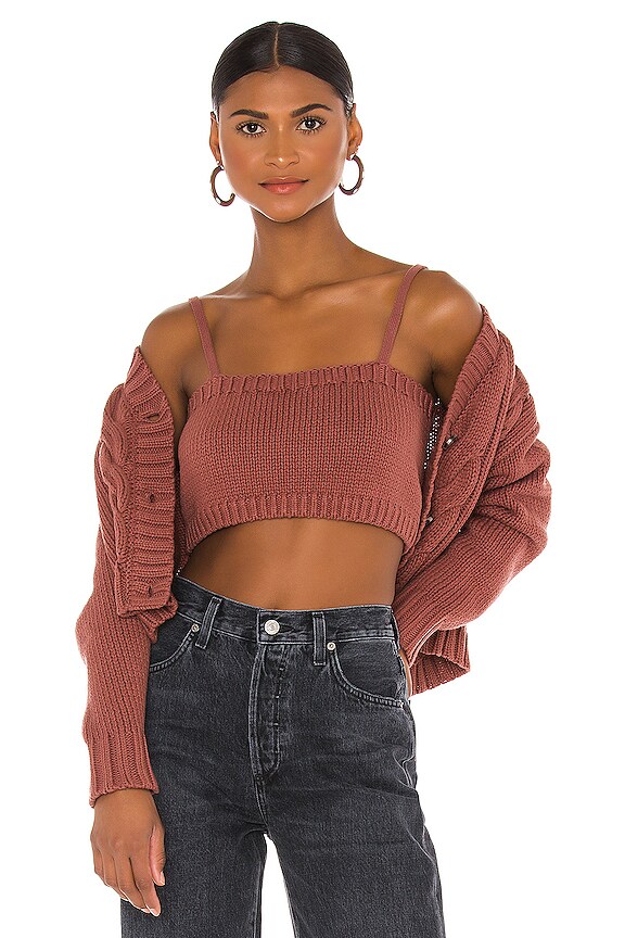 view 2 of 5 X REVOLVE Cardigan Set in Red