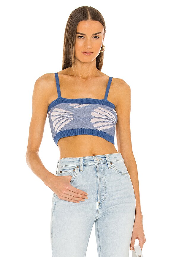 view 2 of 6 Meg Cardigan Set in Blue Shell