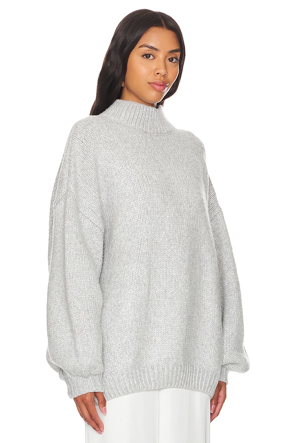 view 2 of 4 Bellamy Knit Pullover in Heather Grey