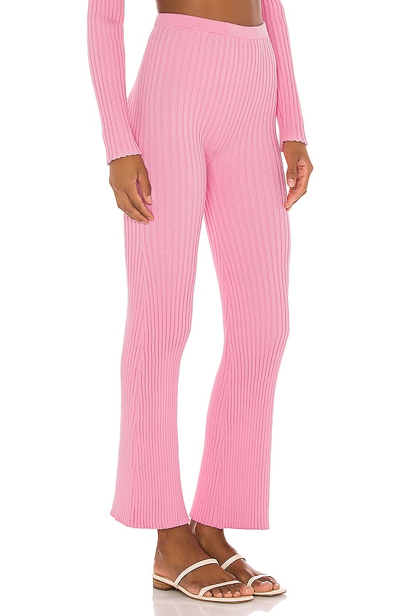 view 2 of 4 X REVOLVE High Waist Pant in Bubblegum Pink