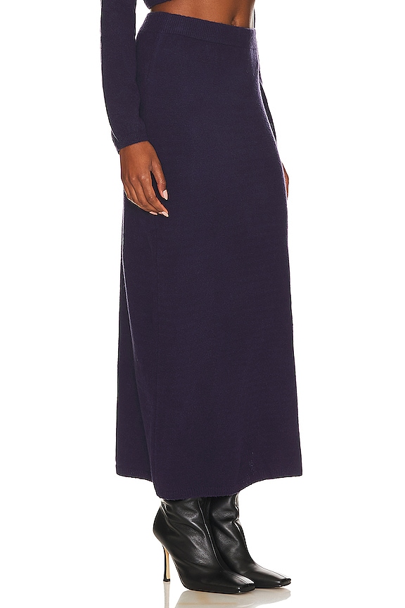 view 2 of 4 Dahna Maxi Skirt in Navy