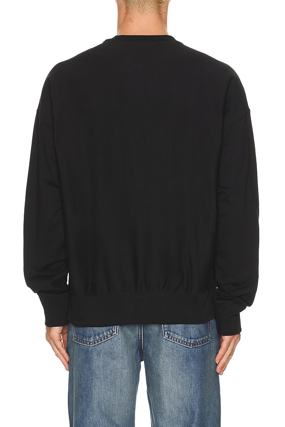 view 2 of 5 Premium Terry Monogram Sweatshirt in Black