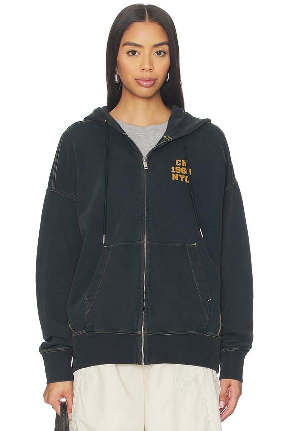 view 2 of 5 SWEAT À CAPUCHE WASHED in Nurture Navy