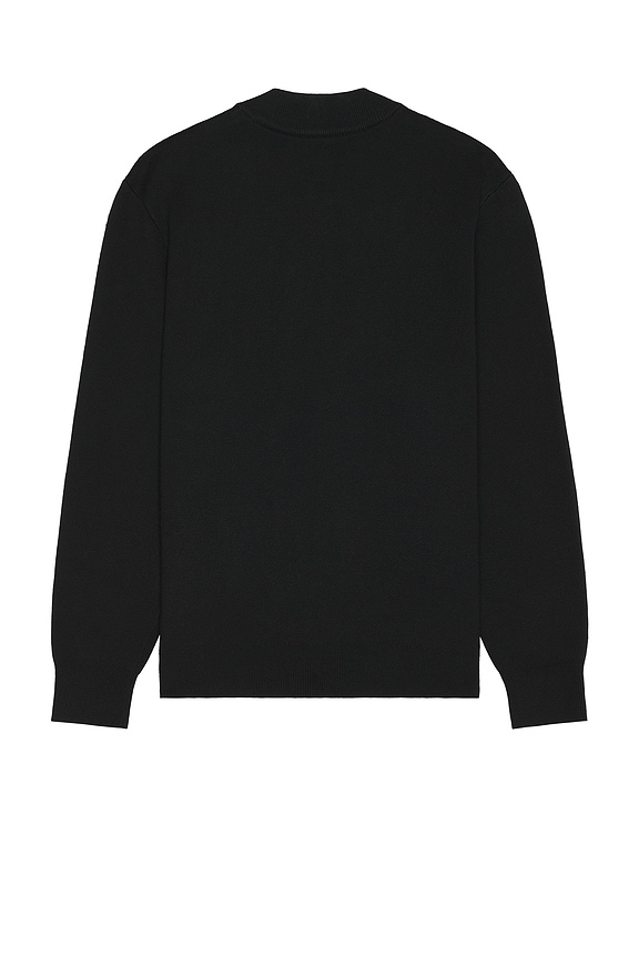view 2 of 4 Full Zip Sweater in Black