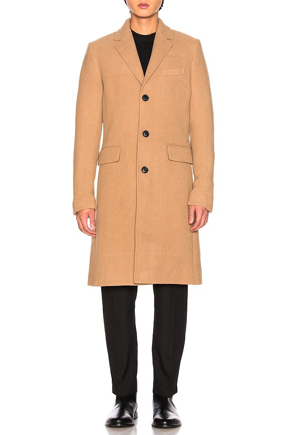 view 2 of 4 Wool Coat in Camel