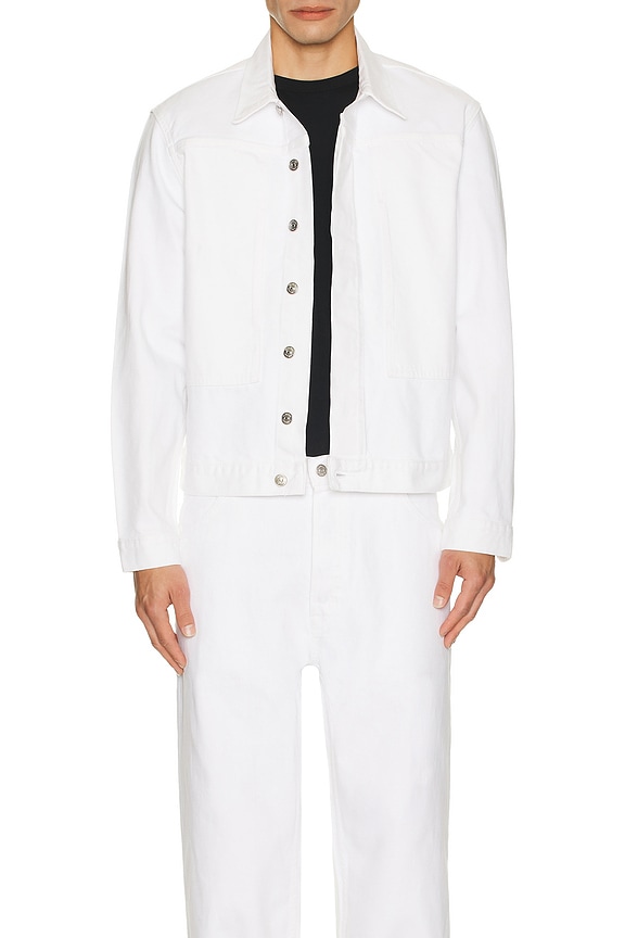 view 3 of 3 자켓 in Classic White