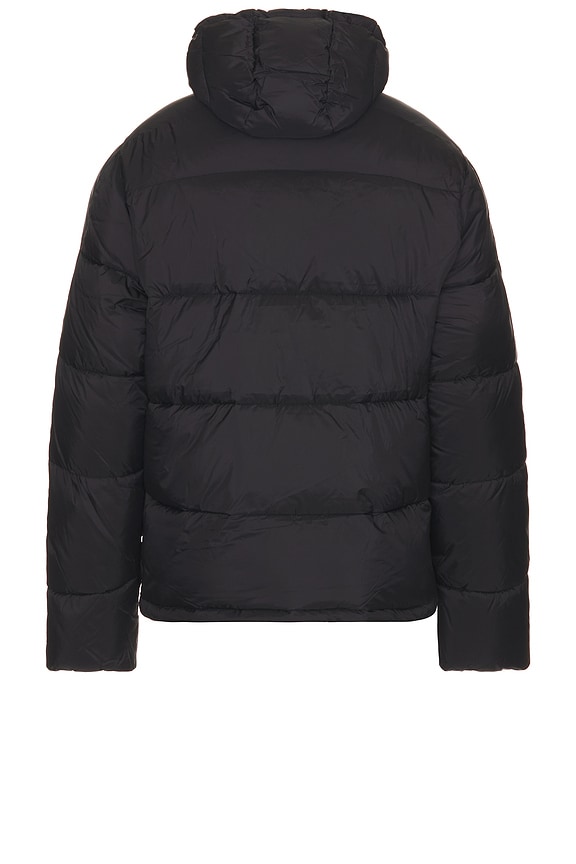 view 2 of 5 Polyfill Hooded Puffer Jacket in Black Beauty