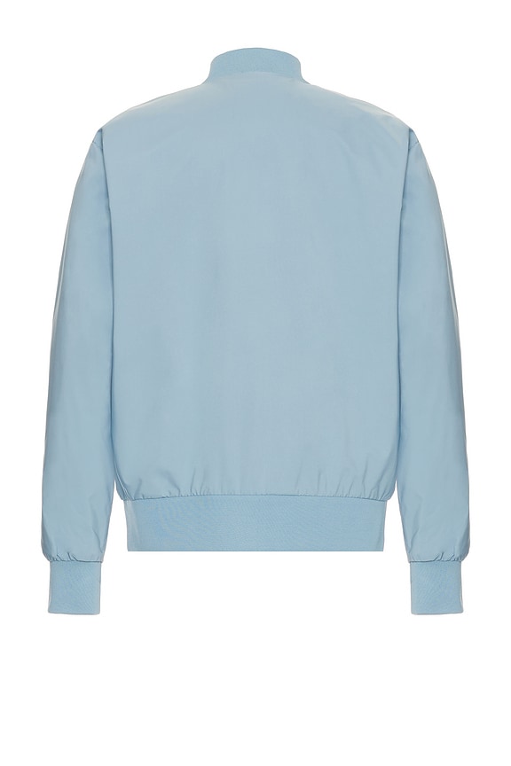 view 2 of 4 MATTE 보머 자켓 in Faded Denim