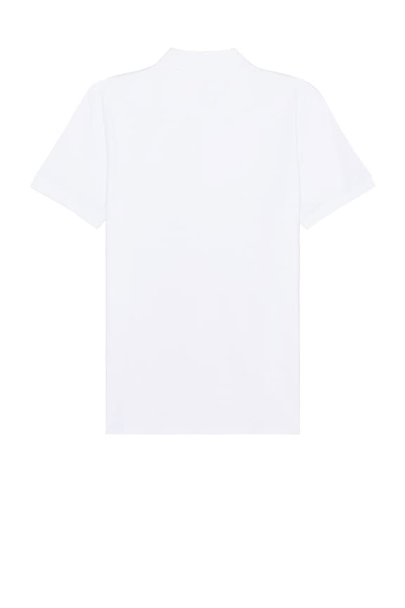 view 2 of 4 Smooth Classic Solid Polo in Brilliant White