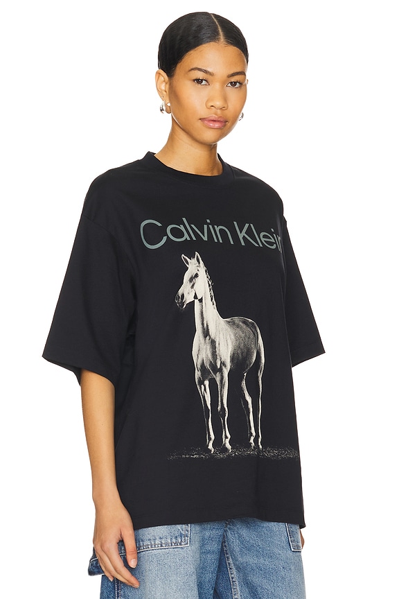 view 2 of 4 Dark Horse T-Shirt in Black Beauty