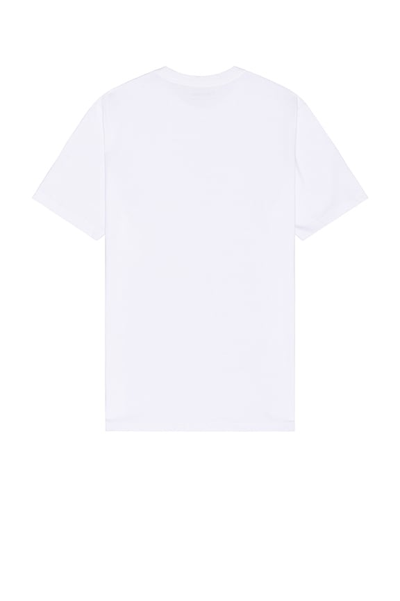 view 2 of 4 Outline Box Logo Tee in Brilliant White
