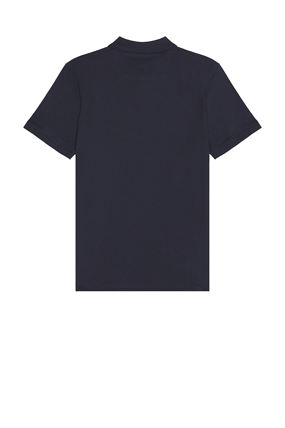 view 2 of 3 Smooth Classic Solid Polo in Dark Sapphire