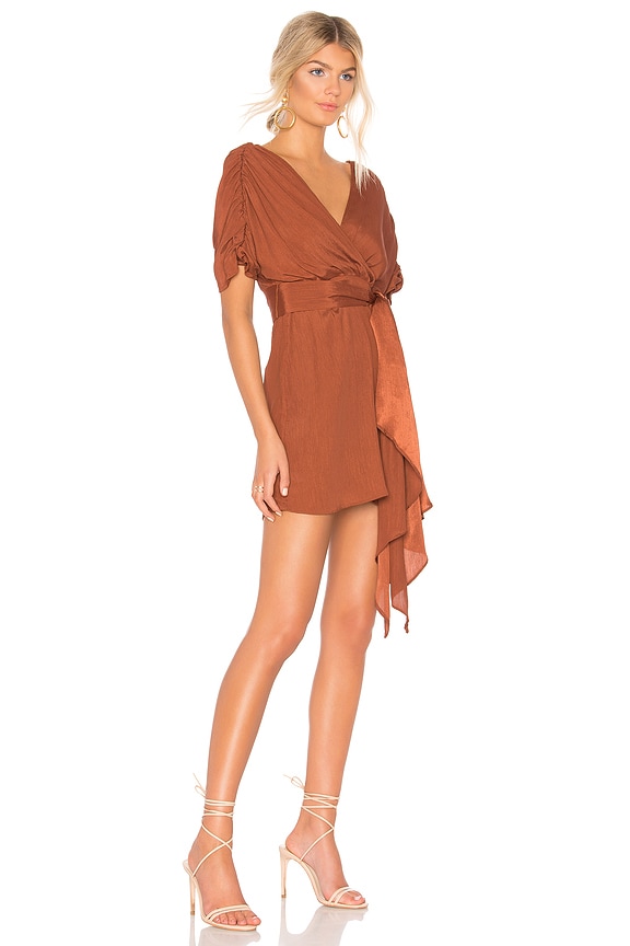 view 2 of 3 Eminence Mini Dress in Copper