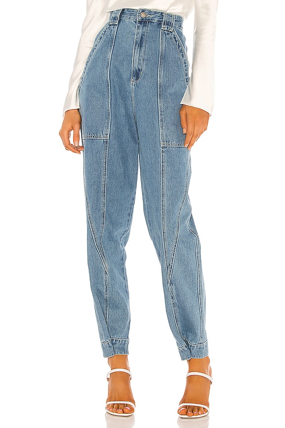 view 1 of 4 Peripheral Jean in Blue Denim