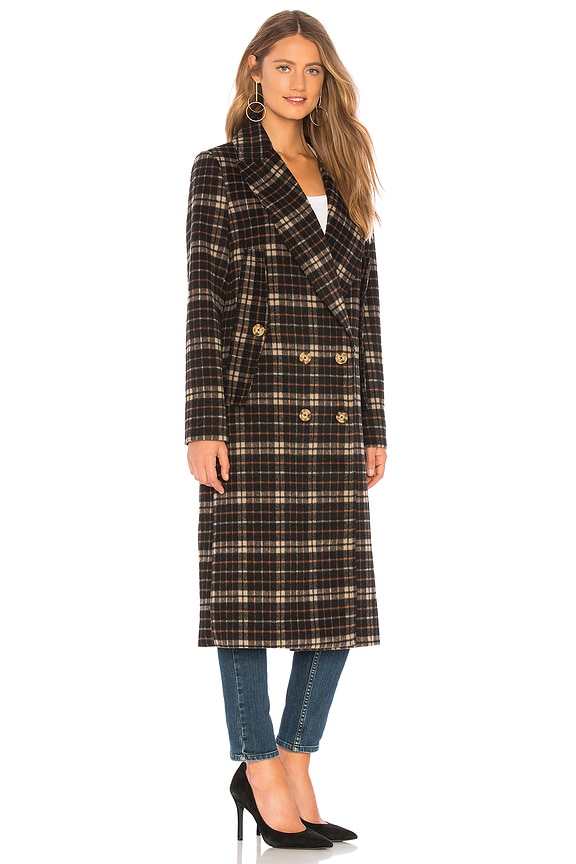 view 2 of 3 MANTEAU MAGNETS in Black Check