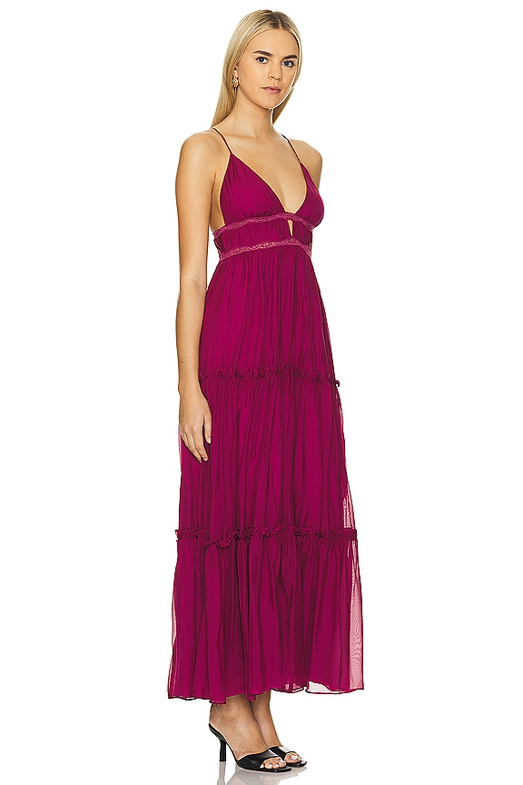 view 2 of 3 МАКСИ ПЛАТЬЕ HEATHER in Calla Lily