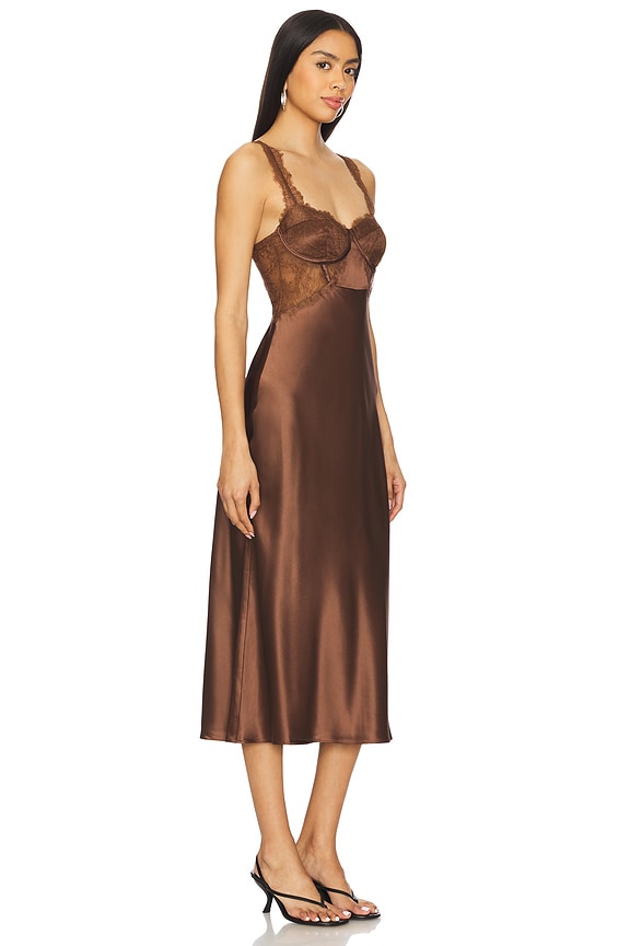 view 2 of 3 Nahida Dress in Malt