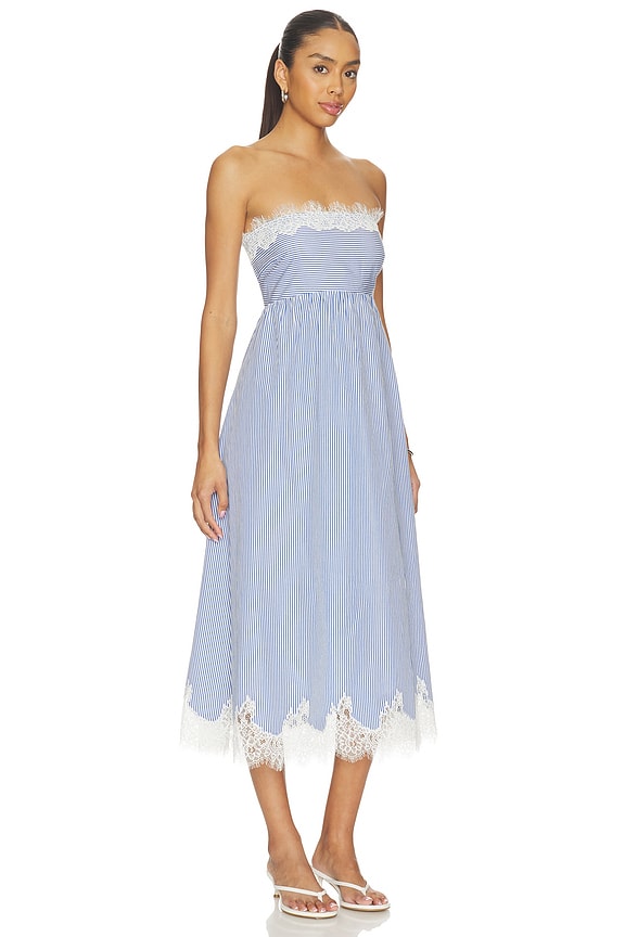 view 2 of 4 VESTIDO KACEY in Blue Stripe